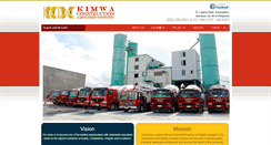 Desktop Screenshot of kimwaconstruction.com